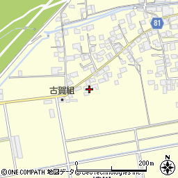 福岡県久留米市大橋町蜷川1422周辺の地図
