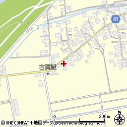 福岡県久留米市大橋町蜷川1424周辺の地図