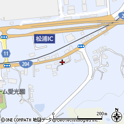 株式会社大興松浦営業所周辺の地図