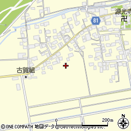 福岡県久留米市大橋町蜷川1370周辺の地図