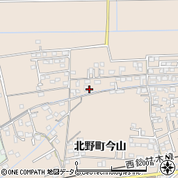 福岡県久留米市北野町今山945周辺の地図