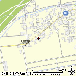 福岡県久留米市大橋町蜷川1414周辺の地図
