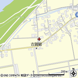 福岡県久留米市大橋町蜷川398周辺の地図