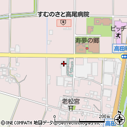 佐賀県鳥栖市高田町191周辺の地図