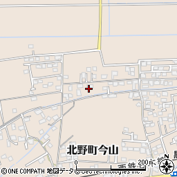 福岡県久留米市北野町今山943周辺の地図