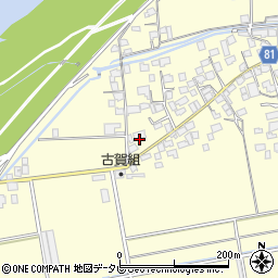 福岡県久留米市大橋町蜷川1455周辺の地図