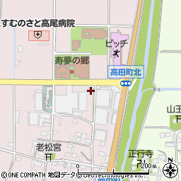 佐賀県鳥栖市高田町167周辺の地図