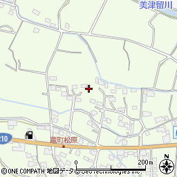 福岡県久留米市田主丸町秋成1138-3周辺の地図