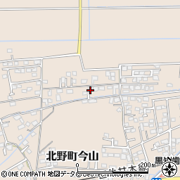 福岡県久留米市北野町今山937周辺の地図