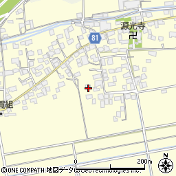 福岡県久留米市大橋町蜷川1300周辺の地図
