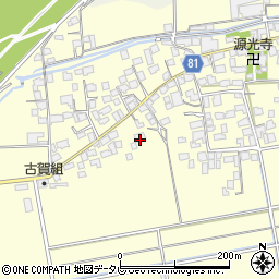 福岡県久留米市大橋町蜷川1357周辺の地図