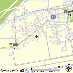 福岡県久留米市大橋町蜷川1362周辺の地図