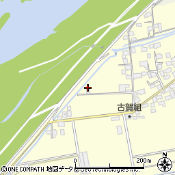 福岡県久留米市大橋町蜷川403周辺の地図