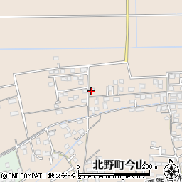 福岡県久留米市北野町今山972周辺の地図