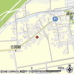 福岡県久留米市大橋町蜷川1361周辺の地図