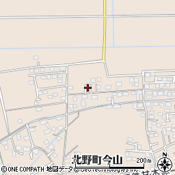 福岡県久留米市北野町今山977周辺の地図