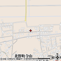 福岡県久留米市北野町今山988周辺の地図
