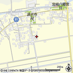 福岡県久留米市大橋町蜷川1163周辺の地図