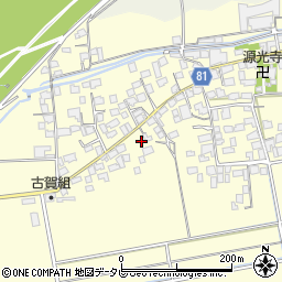 福岡県久留米市大橋町蜷川1360周辺の地図