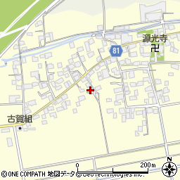 福岡県久留米市大橋町蜷川1340周辺の地図
