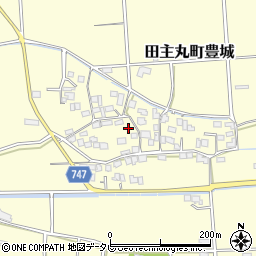福岡県久留米市田主丸町豊城1126-2周辺の地図