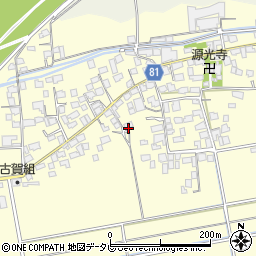 福岡県久留米市大橋町蜷川1307周辺の地図
