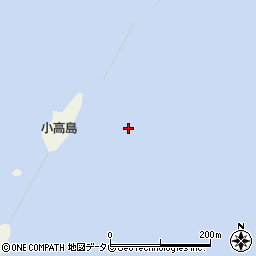 小高島周辺の地図