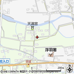 福岡県久留米市田主丸町秋成987周辺の地図