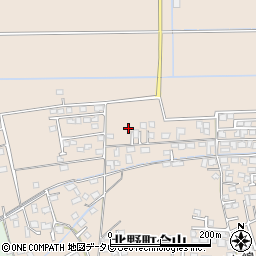 福岡県久留米市北野町今山976周辺の地図