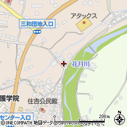 大分県日田市清水町725-1周辺の地図