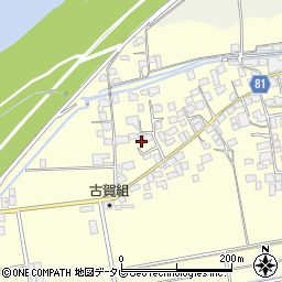 福岡県久留米市大橋町蜷川1465周辺の地図