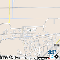 福岡県久留米市北野町今山1212周辺の地図