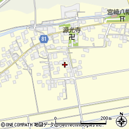 福岡県久留米市大橋町蜷川1177周辺の地図
