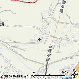 大分県別府市平道1084-2周辺の地図