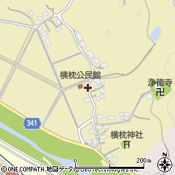 佐賀県唐津市相知町横枕周辺の地図