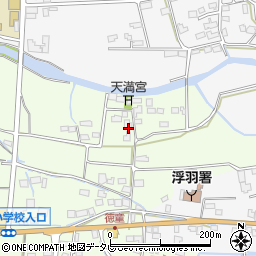 福岡県久留米市田主丸町秋成990-1周辺の地図