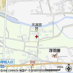 福岡県久留米市田主丸町秋成990周辺の地図