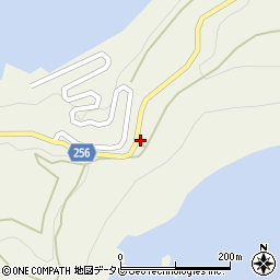 愛媛県西宇和郡伊方町正野2554周辺の地図