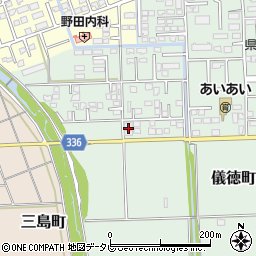 佐賀県鳥栖市儀徳町2431周辺の地図