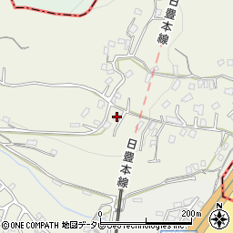 大分県別府市平道1037周辺の地図