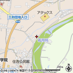 大分県日田市清水町726-1周辺の地図