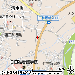 宮崎サイクル周辺の地図