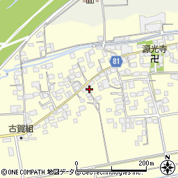 福岡県久留米市大橋町蜷川1333周辺の地図