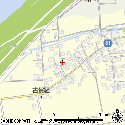 福岡県久留米市大橋町蜷川1471周辺の地図