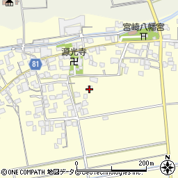 福岡県久留米市大橋町蜷川1122周辺の地図