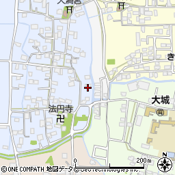 福岡県久留米市北野町仁王丸86-1周辺の地図