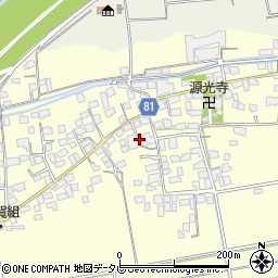 福岡県久留米市大橋町蜷川1313周辺の地図