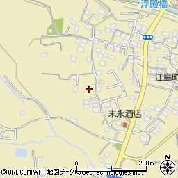 佐賀県鳥栖市江島町周辺の地図