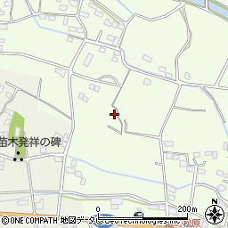 福岡県久留米市田主丸町秋成1274-1周辺の地図