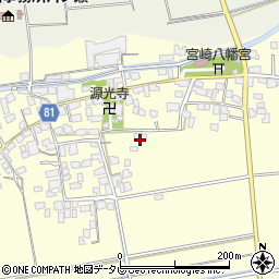 福岡県久留米市大橋町蜷川1129周辺の地図